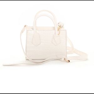 Fashion Nova White MINI Purse